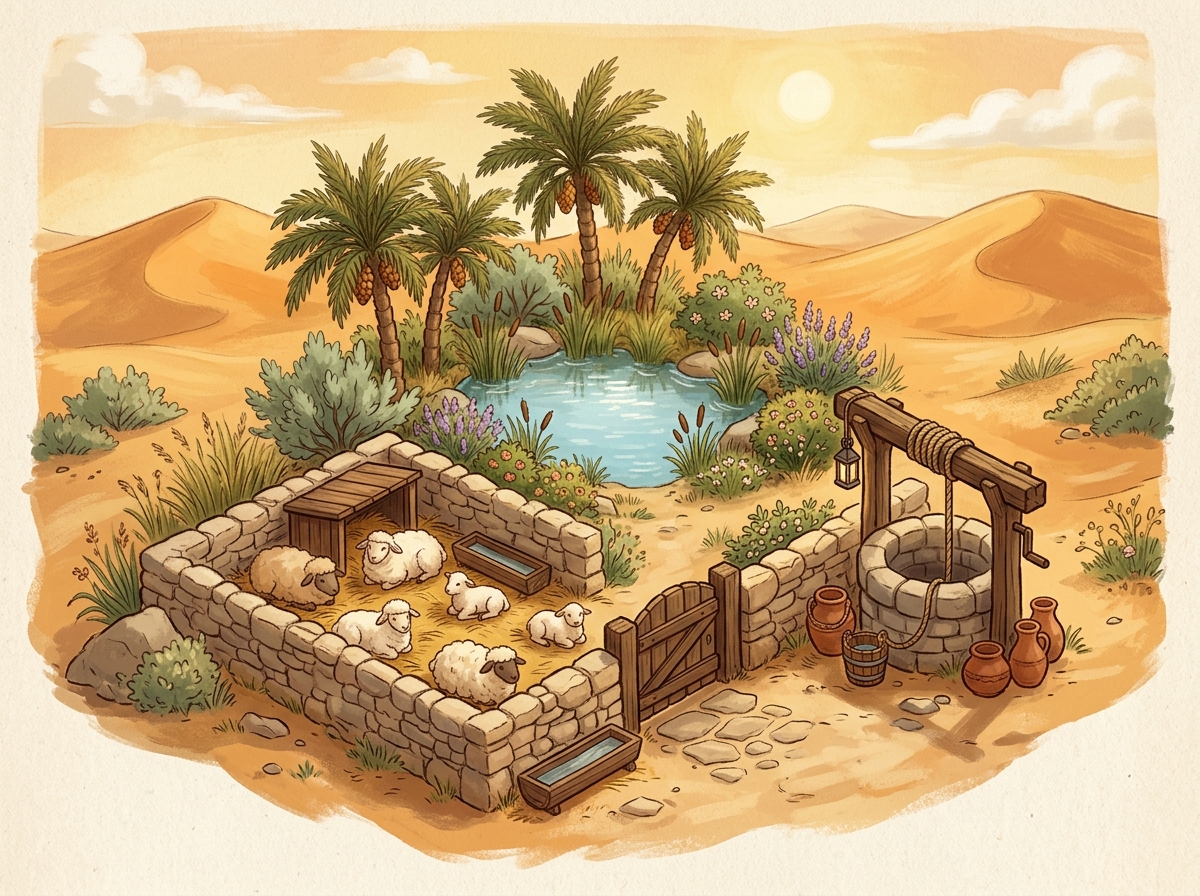 A haven in the wilderness.